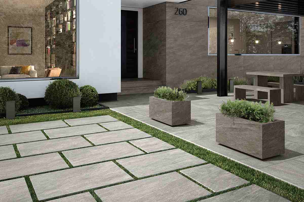  how outdoor porcelain tiles installation can be done DIY 