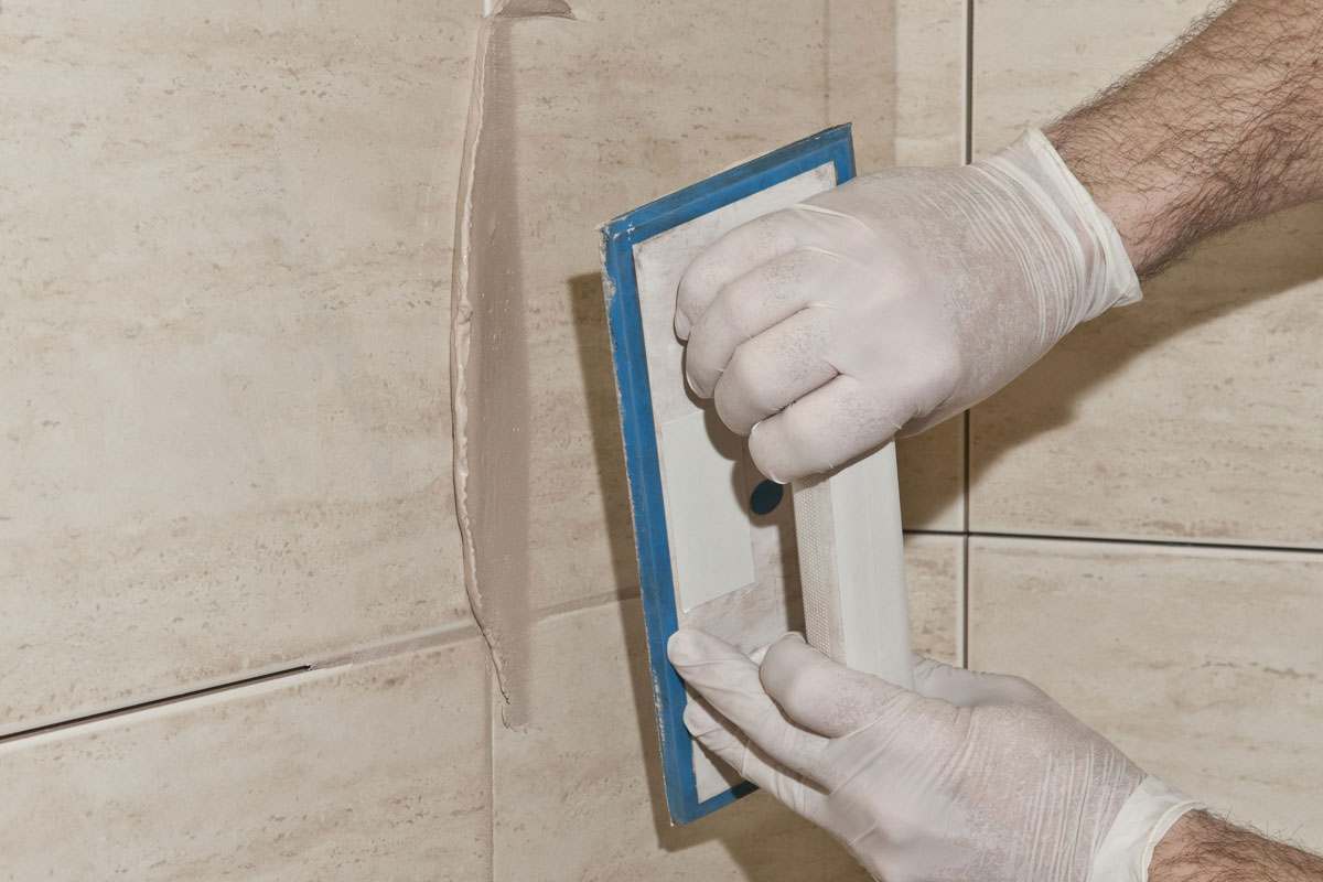  how to match tile color with existing grout color 