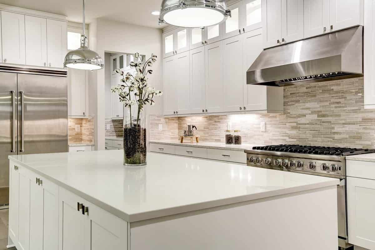  different backsplash tiles for black and white kitchen 