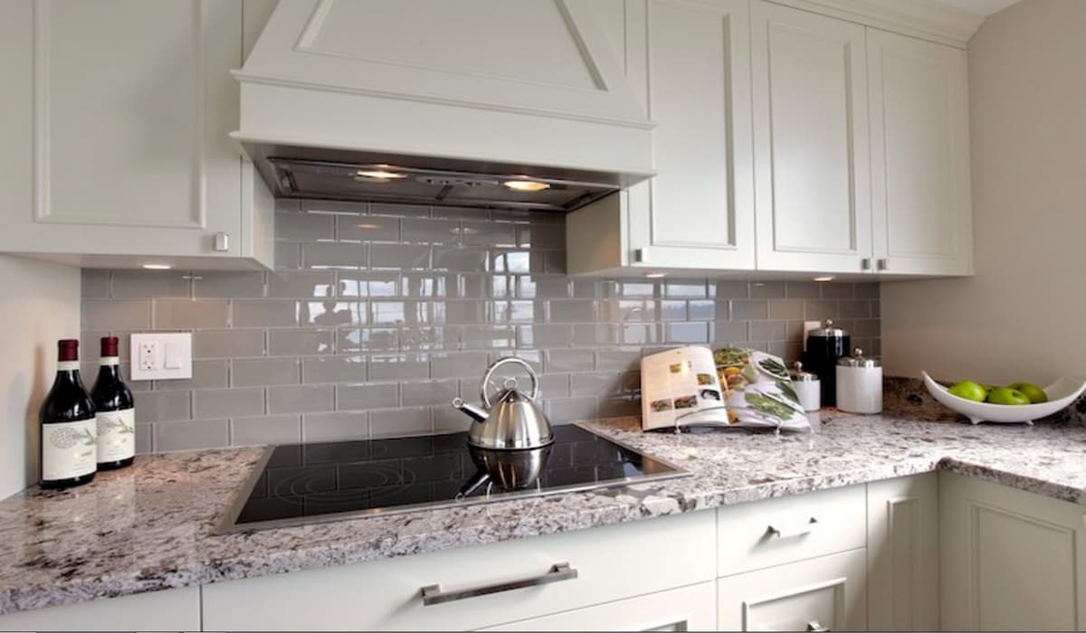  Gray kitchen backsplash subway tile | Reasonable Price, Great Purchase 