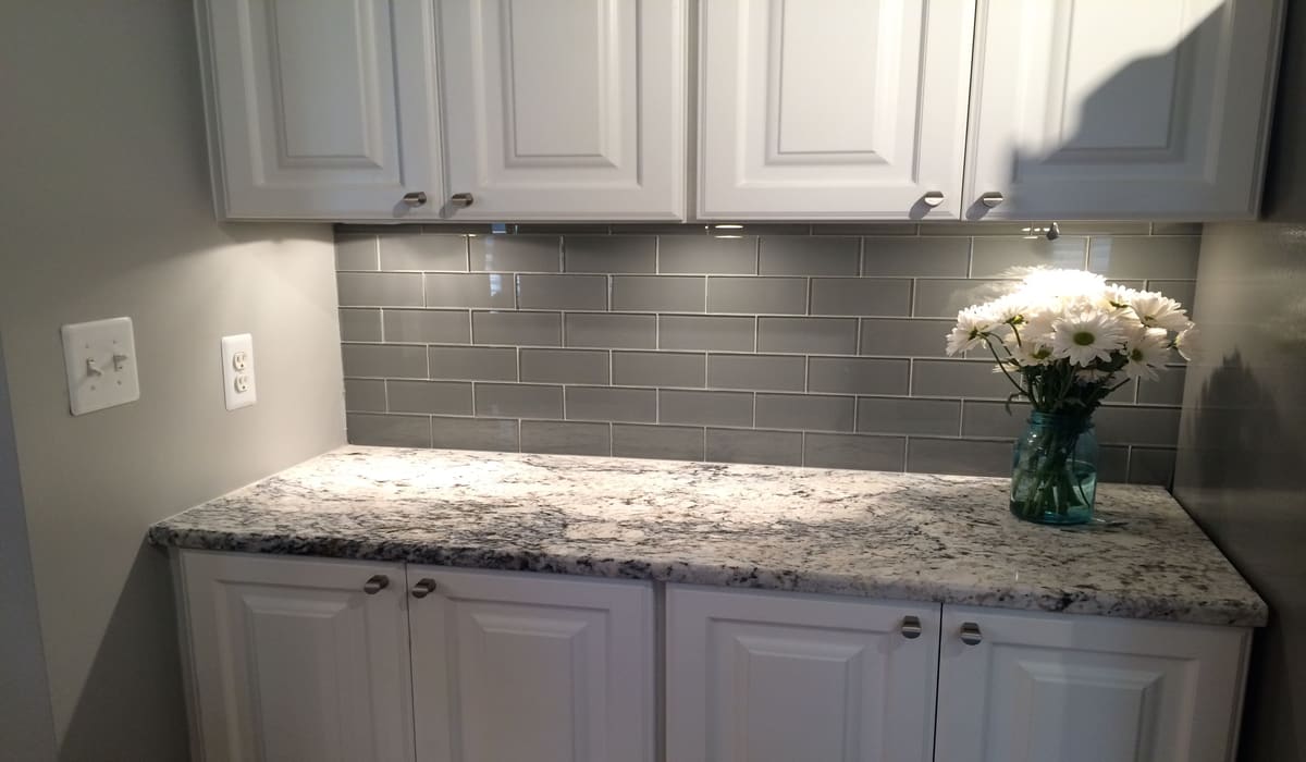  Gray kitchen backsplash subway tile | Reasonable Price, Great Purchase 