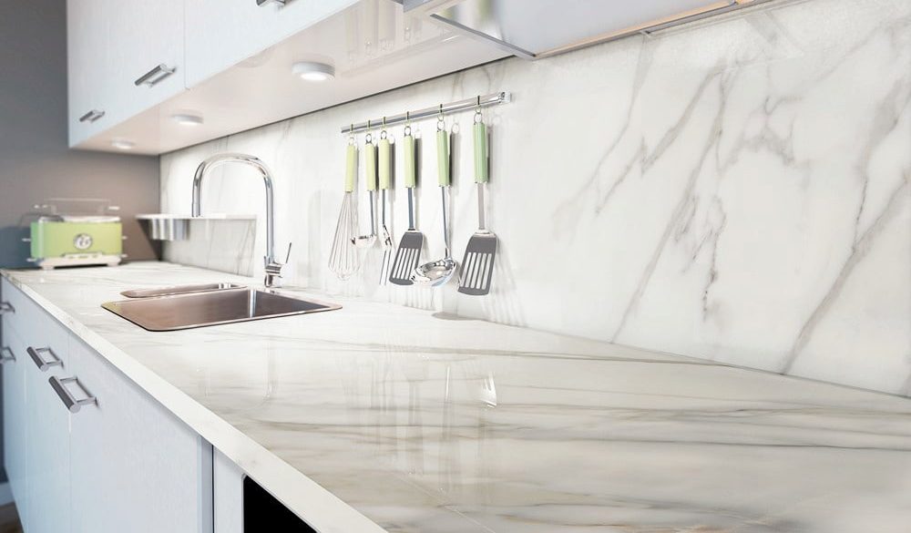  marble kitchen backsplash tile purchase price + quality test 